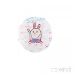 Qianming Paquet de 3 Bonnets de Douche de Dessin animé - B07H6S6ZPT